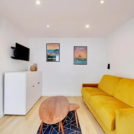 Cosy Au Parc Des Buttes Chaumont Apartment Paris Exterior photo